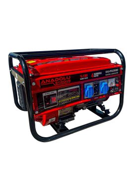 AnadoluStrong  PG3500 3.5 kVA İpli Portatif Benzinli Jeneratör 2.5 KW Bakır Sargılı