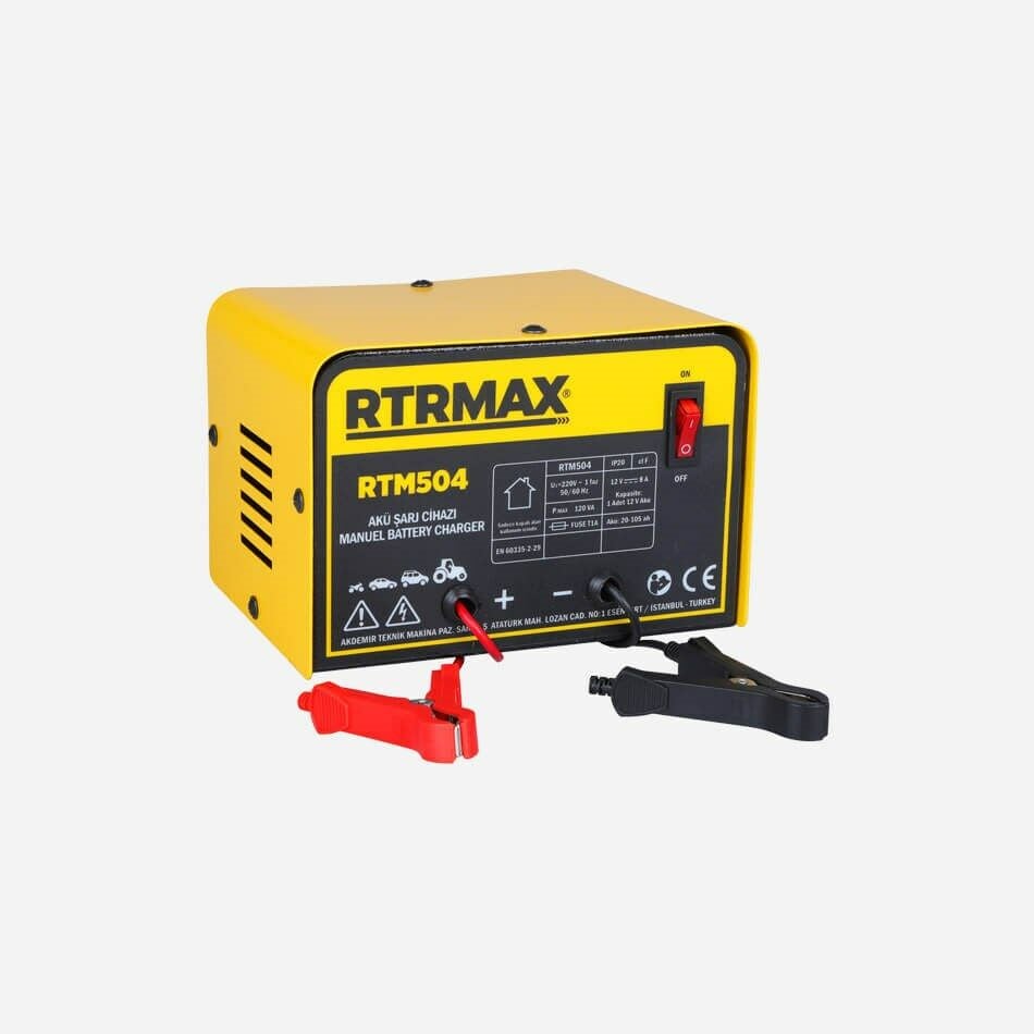 Rtrmax RTM504 Akü Şarj Cihazı 12V