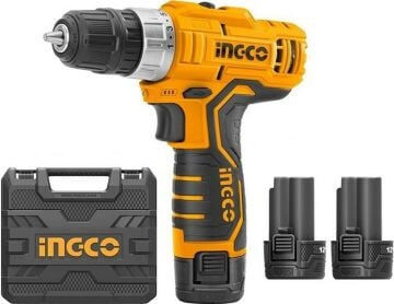 İngco Li-Ion Akülü Matkap 10 mm 12V 1.5AH