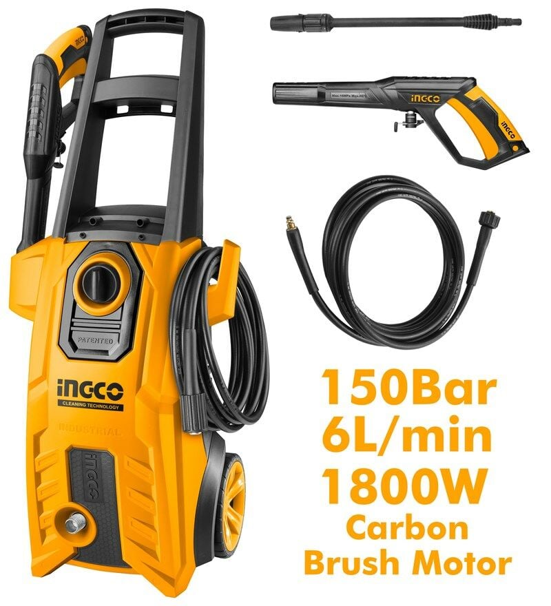 Ingco 1800w 150bar Oto Yıkama Makinesi
