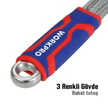 WORKPRO WP272010 150mm Cr-V Profesyonel Kurbağacık Anahtar
