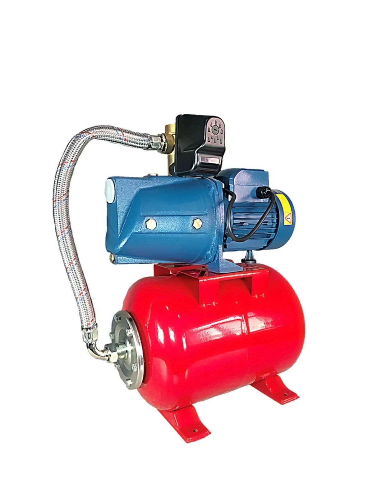 GERMANY STYLE İbeltech 1hp 1'' Jet Pompalı 24 Litre Tanklı 5 Kat 5 Daireye Yeterli Paket Hidrofor
