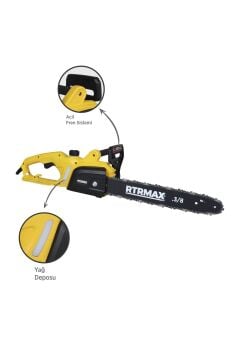 Rtrmax RTM9030 Elektrikli Ağaç Motoru 1600Watt