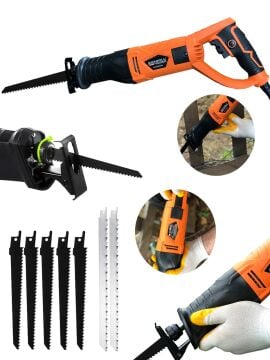 Tilki Kuyruğu Testere Metal Ahsap Kemik Kesme Makinesi 7 Adet Bicak