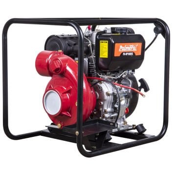 Palmera HP80DIE Eur5 4'' Yüksek Basınçlı Dizel Su Motoru Salyangoz Marşlı