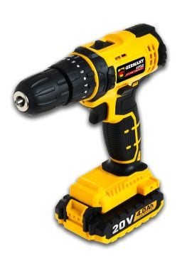 Germany Style GRM9006 20V 4 Ah Çift Li-ion Bataryalı 2 Vitesli Yüksek Torklu Akülü Vidalama Matkap