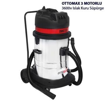 Ottomax Profesyonel Oto Yıkama Seti Proset3 200 Bar İtalyan Pompalı 100 Litre Kompresörlü