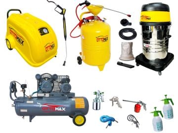 Ottomax Profesyonel Oto Yıkama ve Oto Kuaför Seti Buharlı Yıkama Profset5