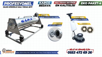 Olmo Halı SIkma- Hakı Yıkama ve Koltuk Yıkama Makinaları(Eko-4)