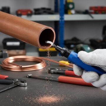 WORKPRO WP309010 Profesyonel Çapak Temizleme Kalemi + 3 Parça Bıçak