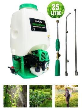 Germany Style Rapco 25 Litre Sırt Tipi Benzinli İlaçlama Sisleme Makinesi