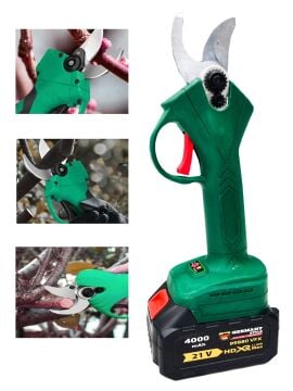 Germany Style Eco-MS128 28 Mm Çift Akülü Şarjlı Ağaç Dal Kesme Makası