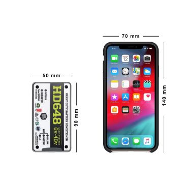Megapulse HD648 6V/48Volt 2000 Amper Akü Ömrünü Uzatma ve Sülfat/Oksit Çözücü, Önleyici Akü Bakım Cihazı/Desülfatör