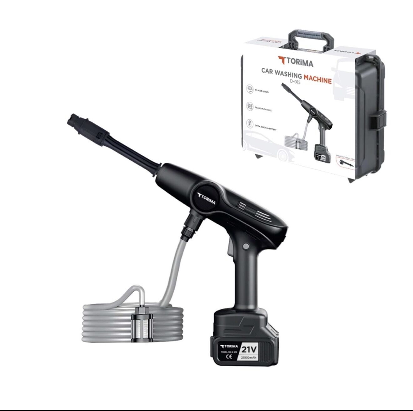 ÇİFT AKÜLÜ ARAÇ YIKAMA TORİMA