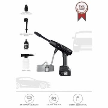 ÇİFT AKÜLÜ ARAÇ YIKAMA TORİMA