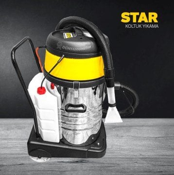 Star Profesyonel 3 Motorlu Halı ve Koltuk Yıkama Makinası