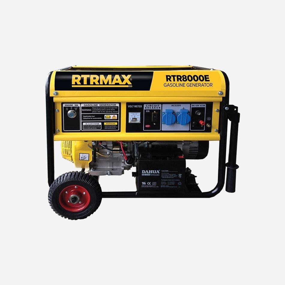Rtrmax RTR8000E3 Benzinli Jeneratör 8.1 KVA