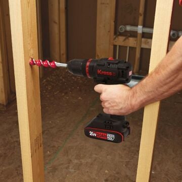 Kress KUC30.1 20Volt/2.0Ah Li-ion 60Nm Çift Akülü Kömürsüz Profesyonel Şarjlı Darbeli Matkap