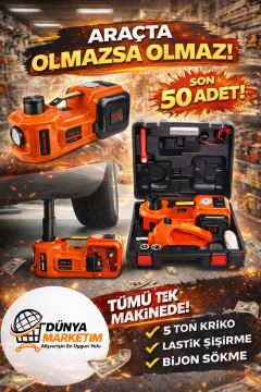 KRİKO BİJON SÖKME LASTİK ŞİŞİRME KRK5