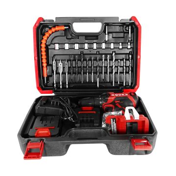 Rodex Rdx3365a 28 Parça Aksesuarlı Akülü Matkap