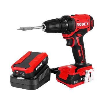 Rodex Rdx3365a 28 Parça Aksesuarlı Akülü Matkap