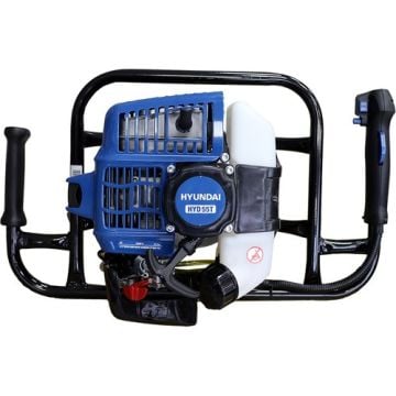 Hyundai HYD55T Benzinli Toprak Burgu Makinası 20 cm Burgulu