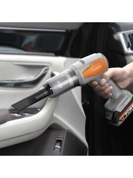 Auhma 20.000pA Güçlü Vakumlu ve Üflemeli Araç için Süpürge 120W güç -10.000mah+15.000mah pil