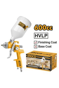 İNGCO Endüstriyel Hvlp Hava Püskürtme Tabancası 600cc