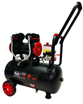 Catpower 24 Litre Sessiz Hava Kompresörü 1.5 Hp Bakır Sargı Motor 8 Bar 5 Parça Havalı Setli