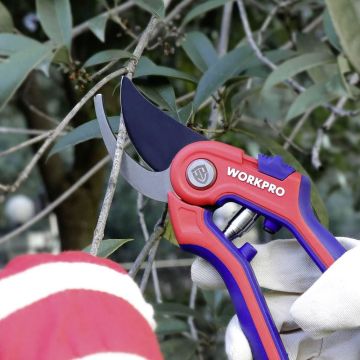 WORKPRO WP332009 Profesyonel Bağ Bahçe Dal Budama Makası