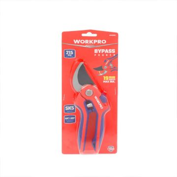 WORKPRO WP332009 Profesyonel Bağ Bahçe Dal Budama Makası