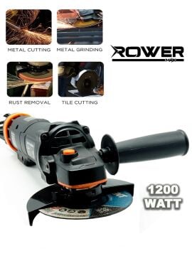 ROWERMAX BL-3800 Alman Pro-X 125 Mm Demir Metal Kesme Avuç İçi Taşlama Makinesi