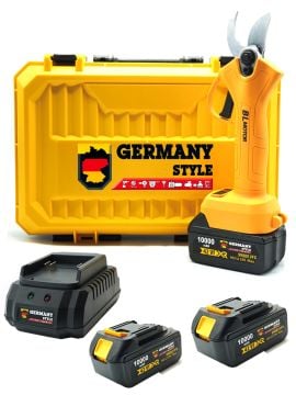 Germany Style Alman MS155 Kömürsüz Motor Çift Akü 35 Mm Profesyonel Dal Budama Makası