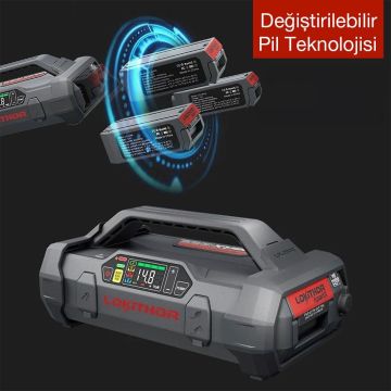 Lokithor LIPO 14.8Volt Li-Polimer 1500A Takviye Gücü APARTX ile Uyumlu Yedek Akü
