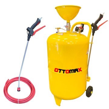 Ottomax OTX100 Havalı Köpük Tankı 100 Litre Köpük Püskürtme 8 Metre Hortumlu