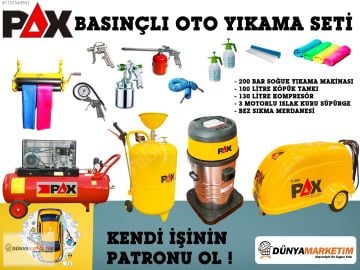 Pax Profesyonel Basınçlı Oto Yıkama Seti